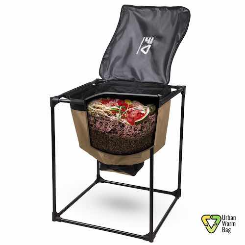 Urban Worm Bag Starter Kit with Live Worms, Bedding, & Worm Chow – Brothers Worm Farm